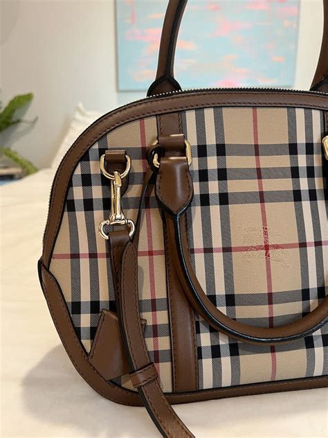 burberry small orchard bag|BURBERRY Haymarket Check Small Orchard Bowling Bag.